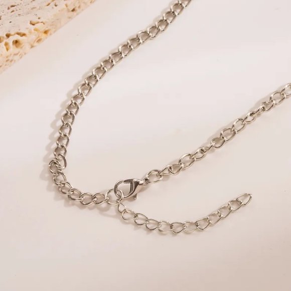 Antique Silver & Turquoise Western Southwestern Statement Necklace Earrings Set - Picture 3 of 7